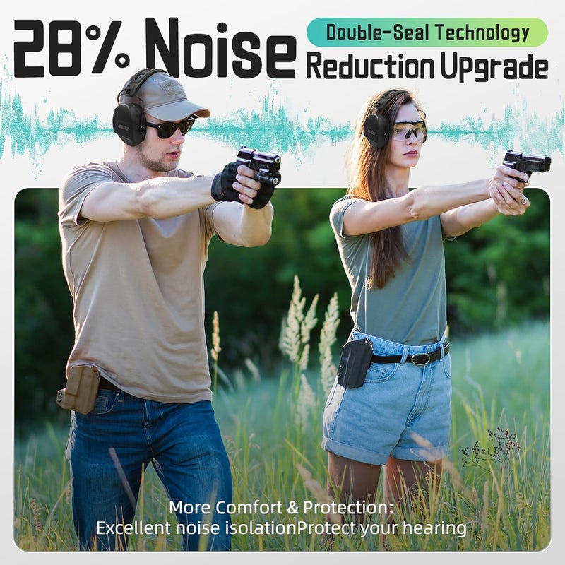 PROHEAR GEP07 Gel Ear Pads for Walker's FireMax & Recon Digital Muffs - Enhanced Noise Reduction, All-Day Comfort, Cooling Gel Core & Glasses-Friendly Design - Image 5